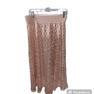 Me 2 Magic Laser-Cut Layered Maxi Skirt - Women's Size Large